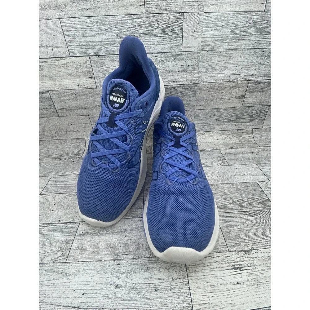 New Balance Fresh Foam Roav Shoes Womens Size 8.5 Blue Running Sneakers WROAVCB2
